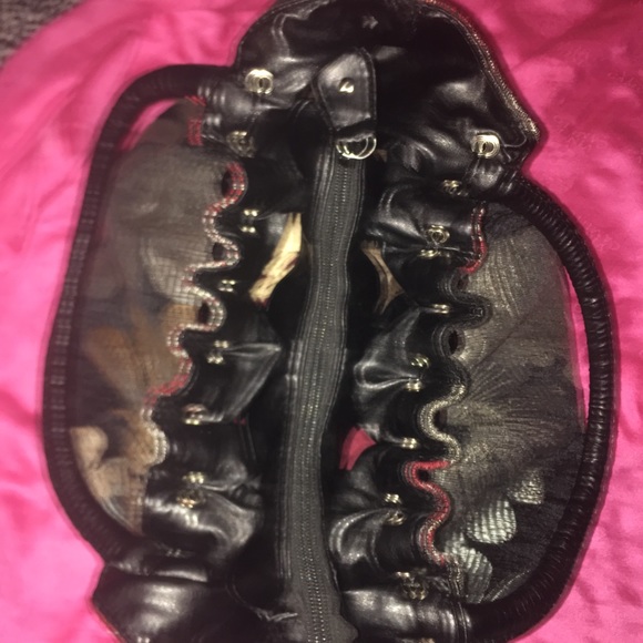 Flower print Handbag - Picture 3 of 4